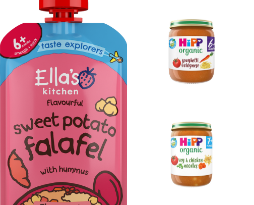 Baby friendly dairy free finds cover photo collage