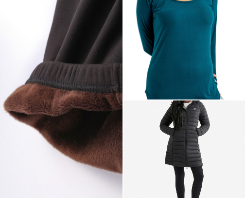 Cozy clothing for wintry weather cover photo collage