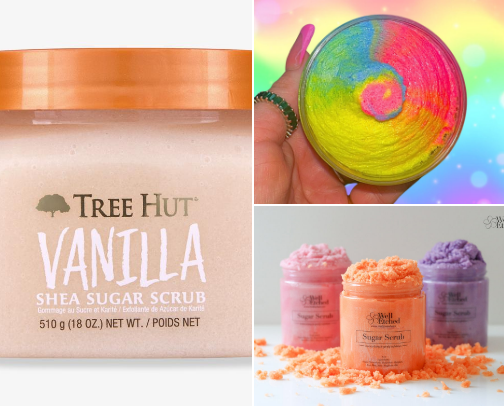 Body Scrub Favorite cover photo collage