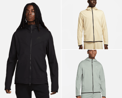 Tech Fleece and Sneakers cover photo collage