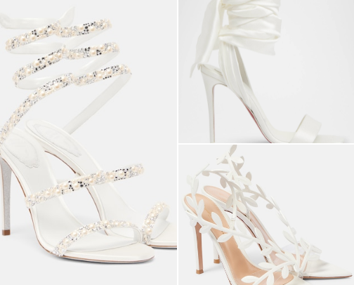 Say “I Do” to These Bridal Heels cover photo collage