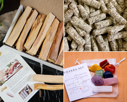 Ritual essentials | spiritual tools that support your daily rituals and spiritual practice 🌿 cover photo collage