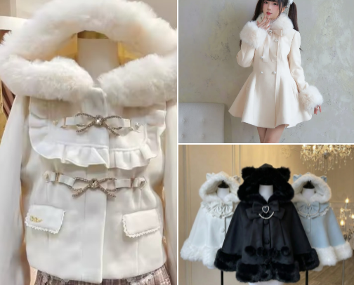 Affordable Kawaii clothes for Winter ❄️ cover photo collage