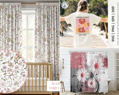 Everything Flowered. cover photo collage