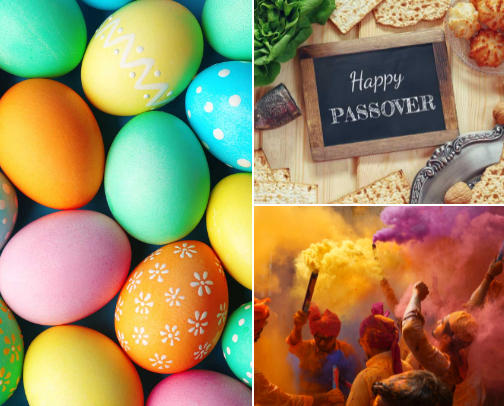 Spring HOLIDAY EDITION cover photo collage