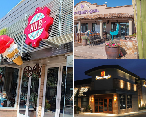 My Favorite Foodie Places cover photo collage