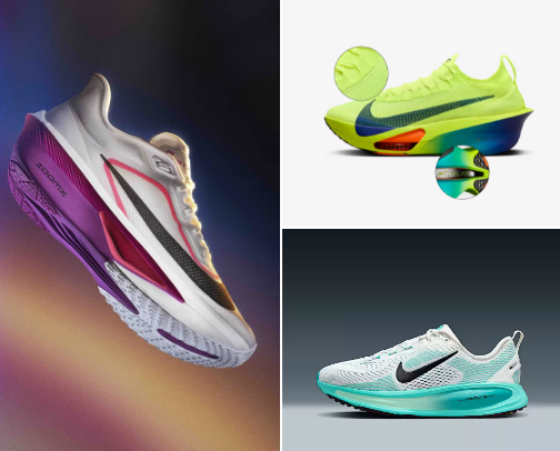 My Running Shoe Rotation! cover photo collage