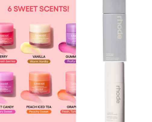 The best Skincare products cover photo collage