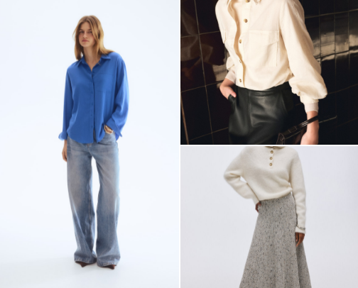 H&M timeless pieces cover photo collage