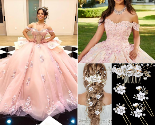 Quinceañera dresses on Amazon Princess-fairytale Ball Gown Styles cover photo collage