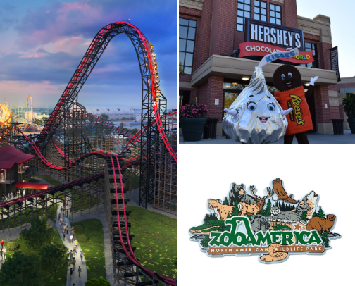 The Ultimate Guide to Hershey PA cover photo collage
