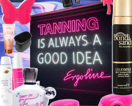 Bronze Babes Glow Guide cover photo collage