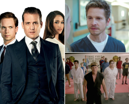 Netflix recommendations cover photo collage