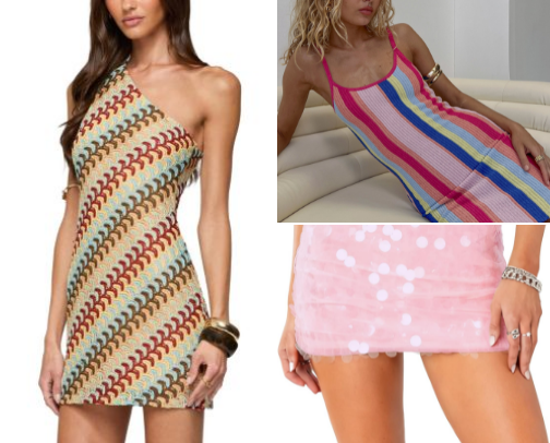 SPRING BREAK FITS 🏝️☀️🕶️ cover photo collage