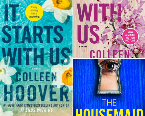 My favorite book recs cover photo collage