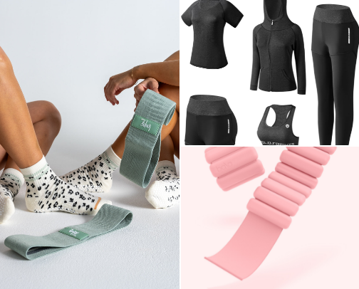 My workout must haves! cover photo collage