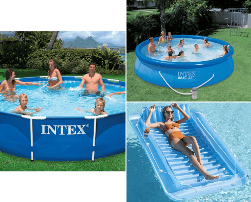 Summer Pools cover photo collage