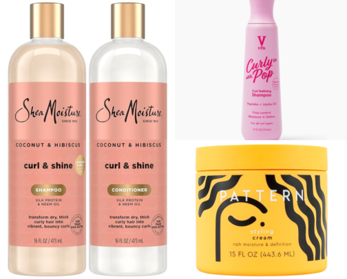 Curly Hair Essentials cover photo collage