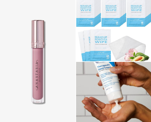 My favorite beauty recs - things I believe every woman's handbag needs😉 cover photo collage