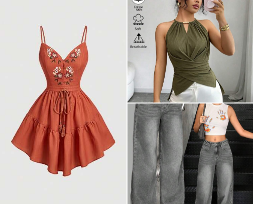 Shein items I would buy again cover photo collage