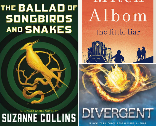 My favorite book recs cover photo collage
