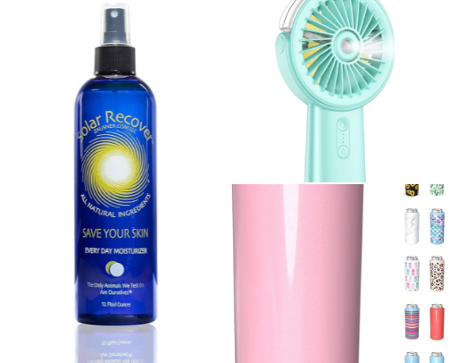 Beach Must Haves cover photo collage
