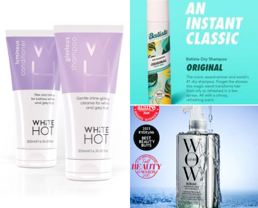 White Hair… Not a Care! cover photo collage