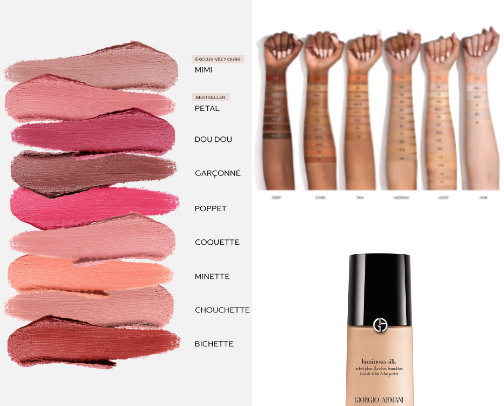 My favorite beauty recs cover photo collage