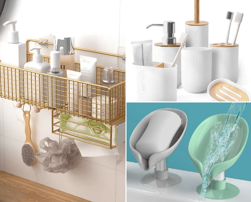 bathroom decor cover photo collage