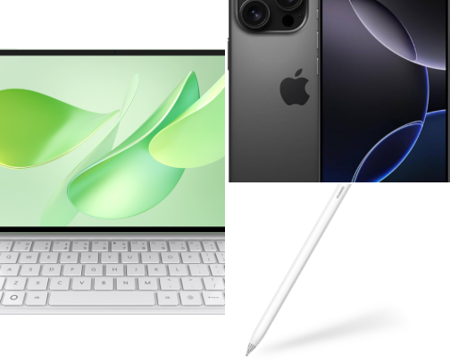 Phone and electronics cover photo collage