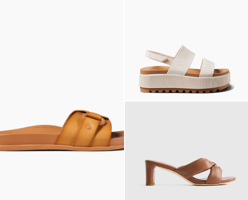15 Best Spring/Summer Travel Sandals Under $100 for 2025 – Chic, Comfortable & Budget-Friendly cover photo collage