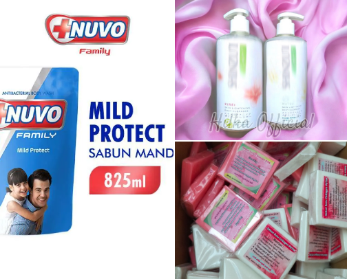 Perlengkapan mandi dan cuci cover photo collage