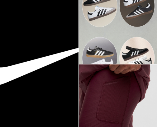 My favorite athletic looks cover photo collage