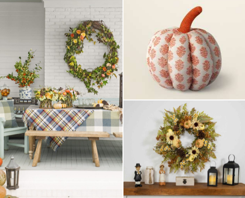 Fall deco cover photo collage