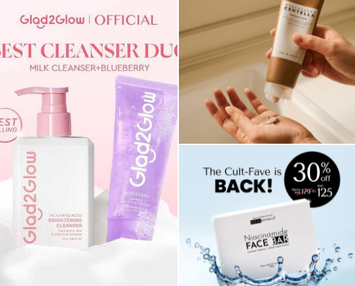 Glow Getters: My Skincare Must-Haves ✨ cover photo collage