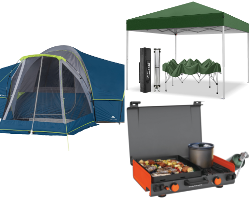 25 Items to Bring on your Next Camping Adventure cover photo collage