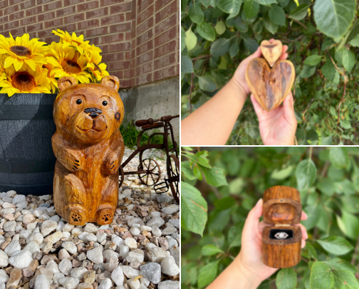 🤎Rustic Real Wood Finds 🤎 cover photo collage