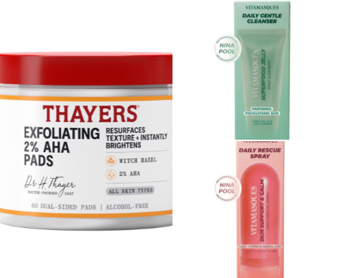 Skincare cover photo collage