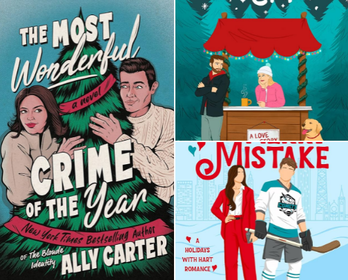 tis the season (for books!) 🎄📚 cover photo collage
