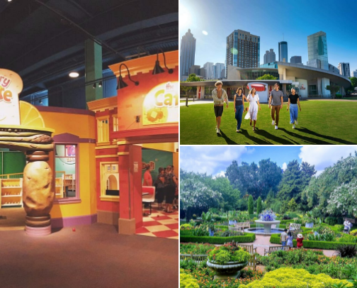 Atlanta’s Best Attractions for Families cover photo collage