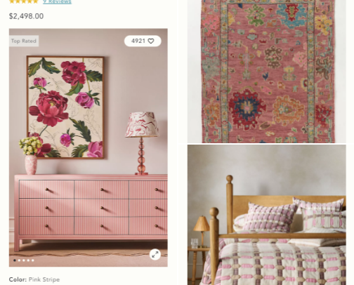 Room Decor: Pink Edition cover photo collage