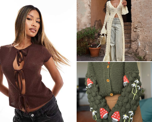 Thread & Frost: The Ultimate Crochet Winter Wardrobe❄️☃️ cover photo collage