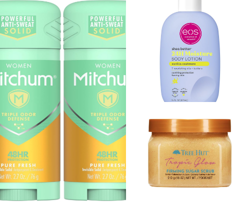 Body care cover photo collage