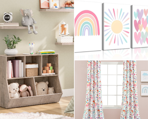 Toddler Girls Bedroom Ideas 🌸 cover photo collage