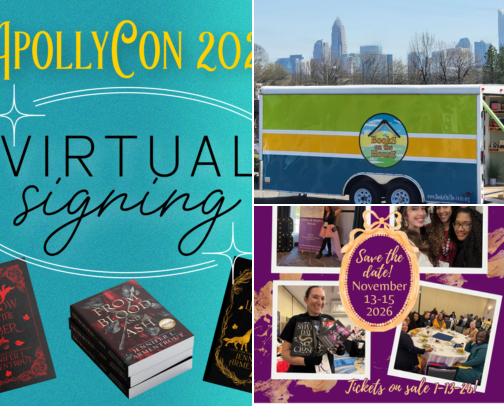 Book events cover photo collage