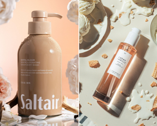 The Everything Shower: Products for the Ultimate Head-to-Toe Glow-Up cover photo collage