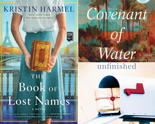 Recommended Reads for Vacation or Book Club cover photo collage