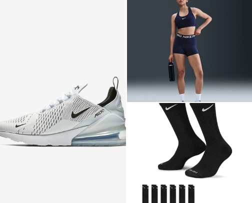 My favorite athletic looks cover photo collage