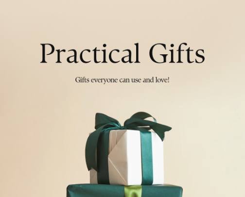 Practical Presents cover photo collage
