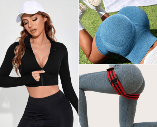 Everything you need for the gym 🏋🏻🤸‍♀️ cover photo collage